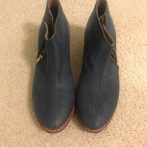 The Root Collective Lizzie Boots in Navy